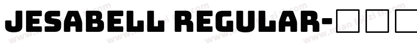 JESABELL Regular字体转换